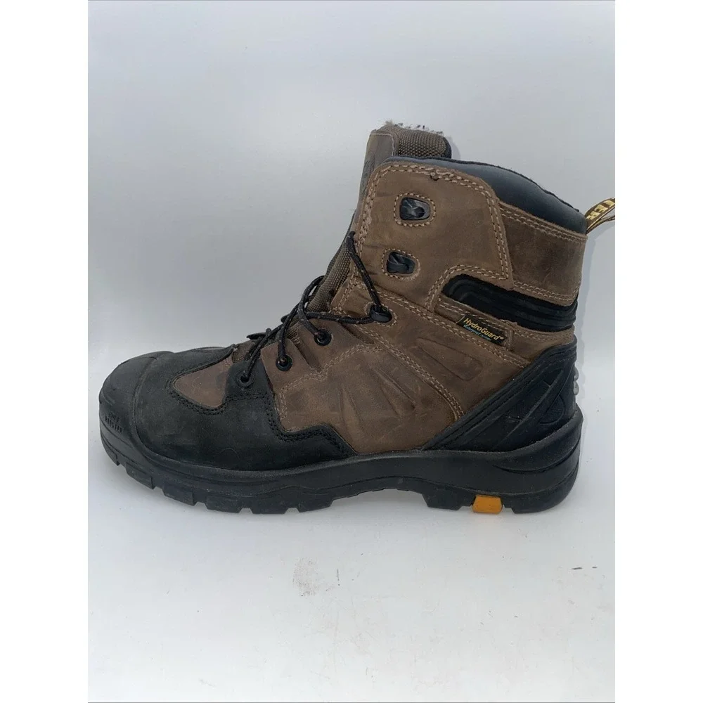 Rock Rooster Men Brown Steel Toe Boots Size 13 Slip‎ Water Resistant Industrial